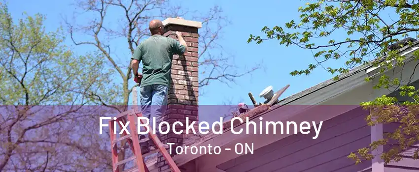 Fix Blocked Chimney Toronto - ON